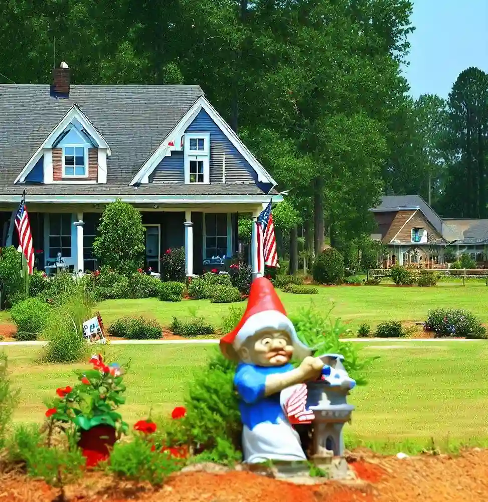 Rural Homes in Alabama during gnome_july