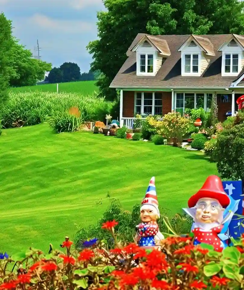 Rural Homes in Kentucky during gnome_july