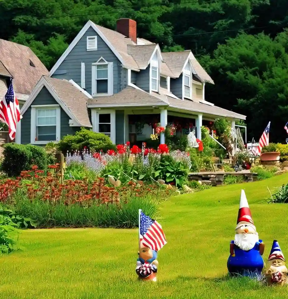 Rural Homes in Pennsylvania during gnome_july