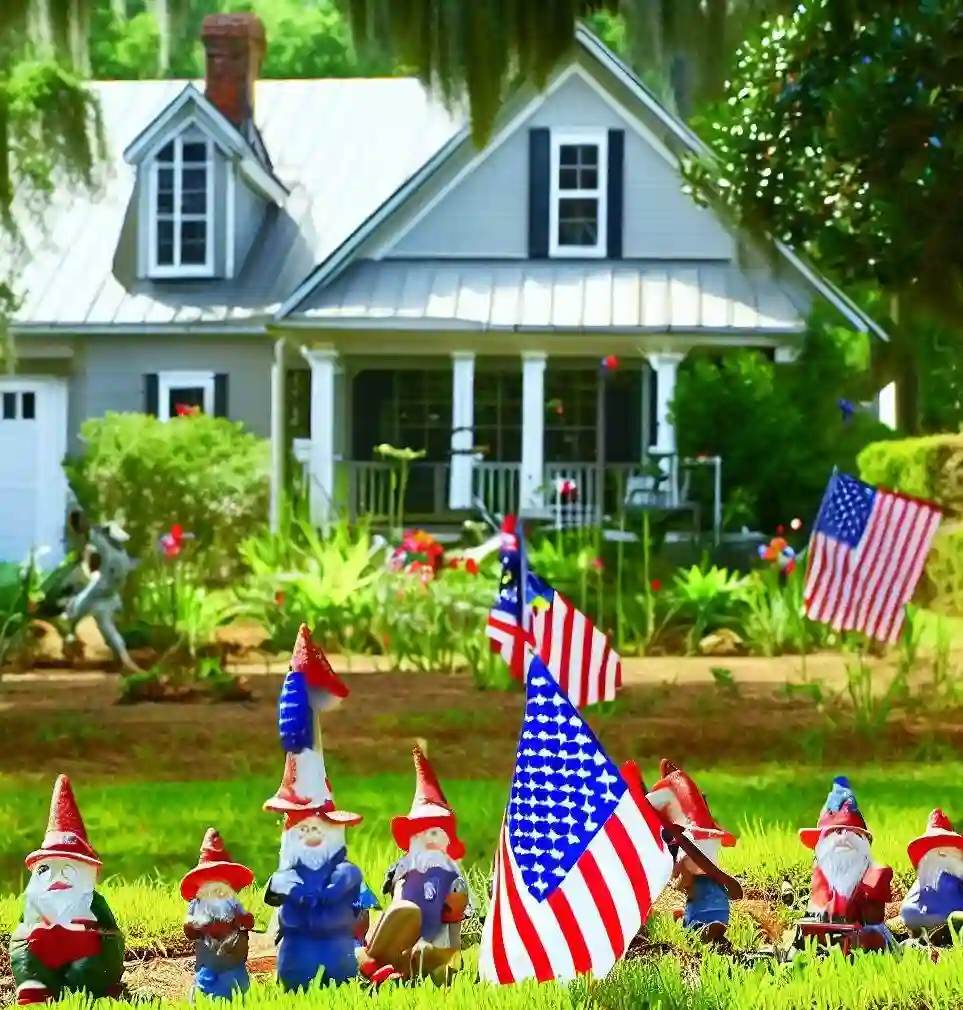 Rural Homes in South Carolina during gnome_july
