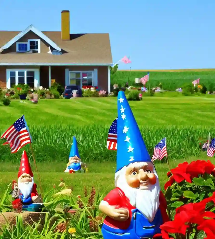 Rural Homes in South Dakota during gnome_july