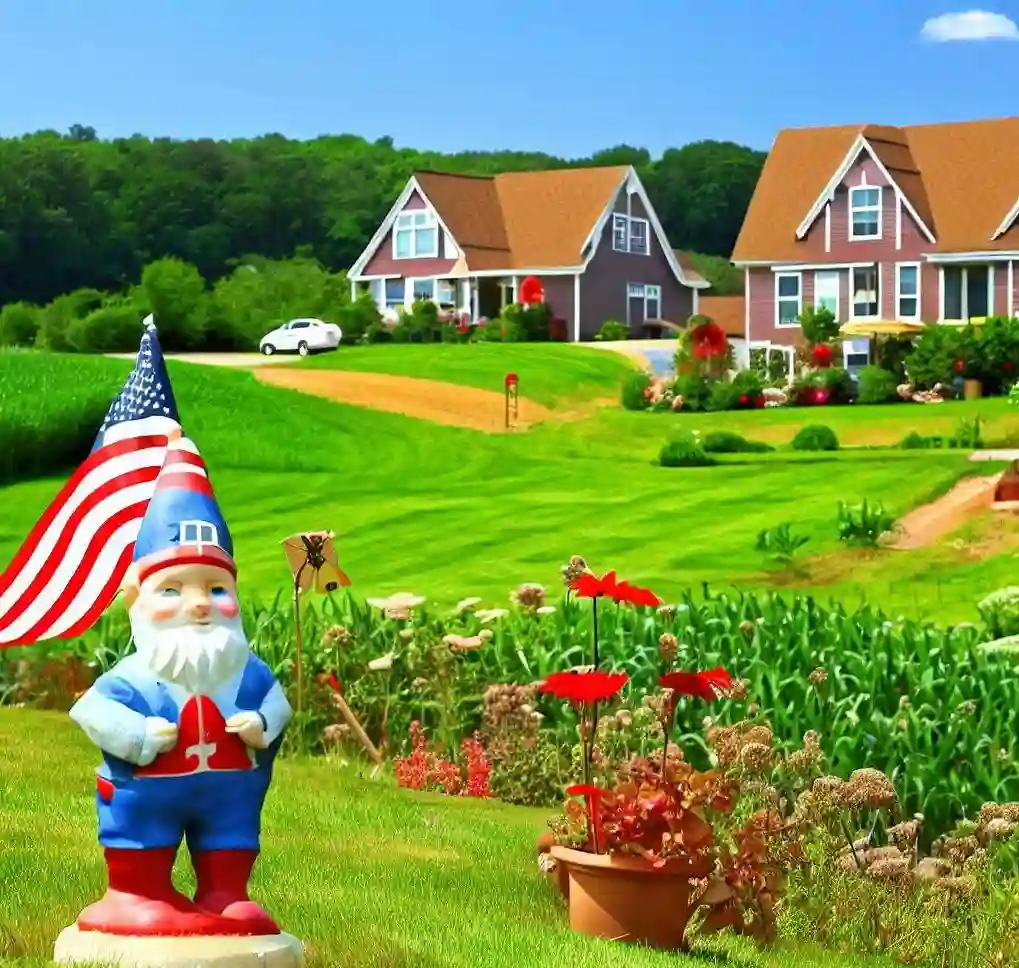 Rural Homes in Wisconsin during gnome_july