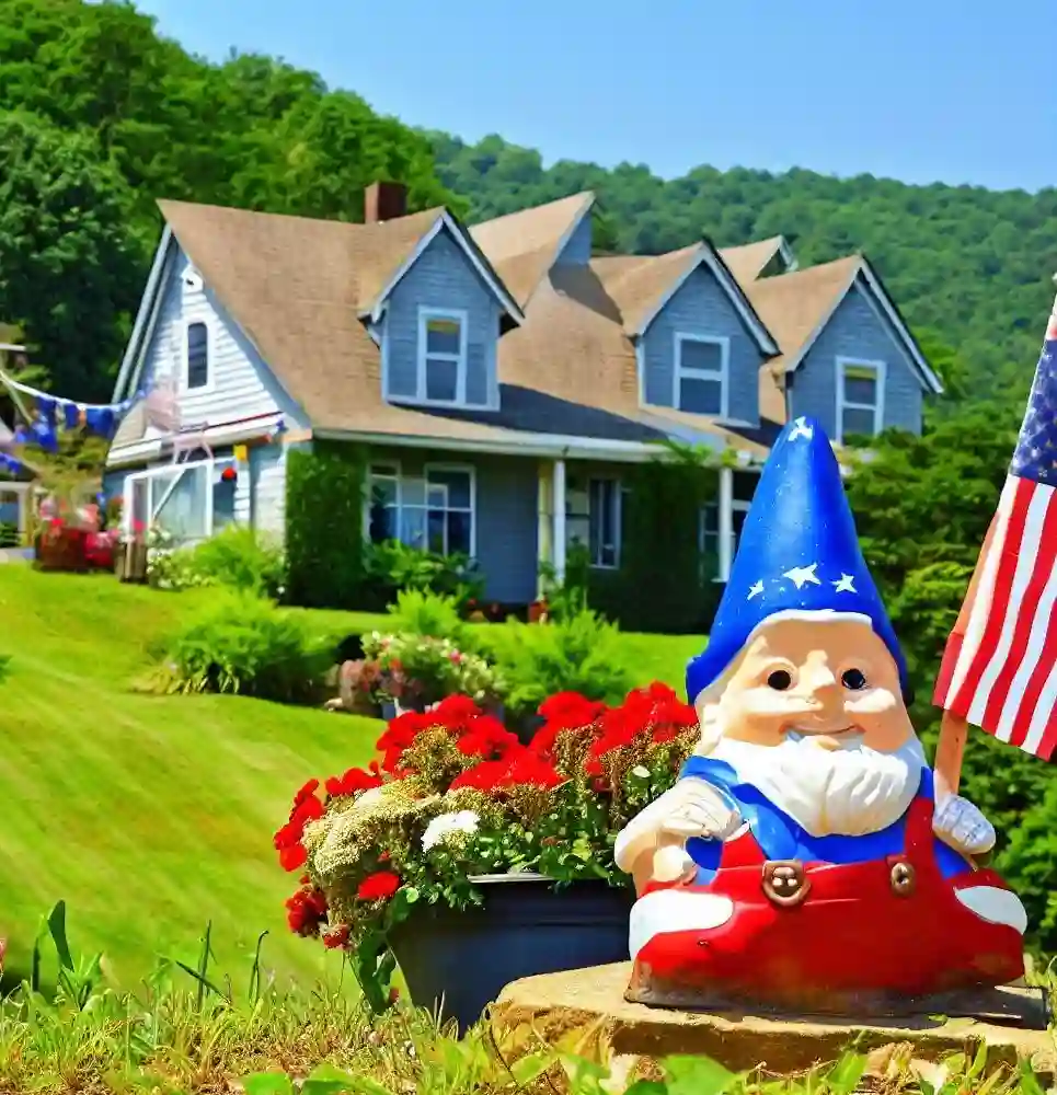 Rural Homes in West Virginia during gnome_july