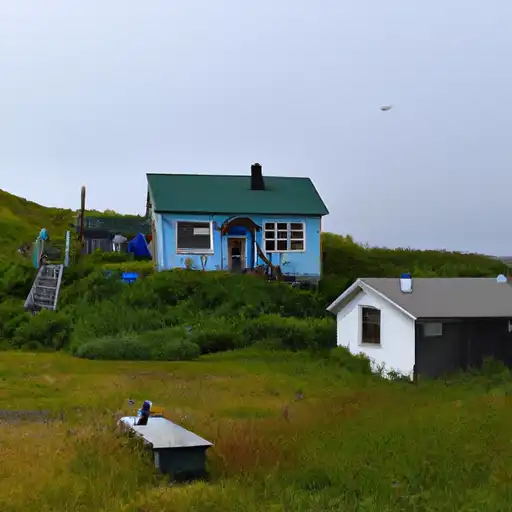 Rural homes in Aleutians East, Alaska