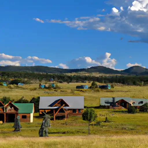 Rural homes in Eagle, Colorado