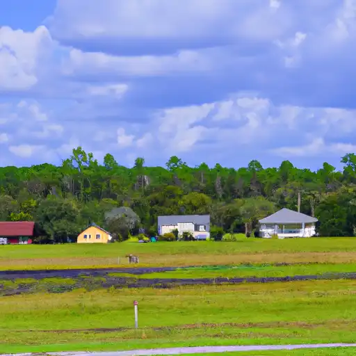 Rural homes in Franklin, Florida