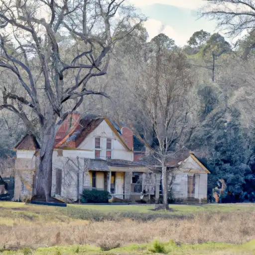 Rural homes in Talbot, Georgia