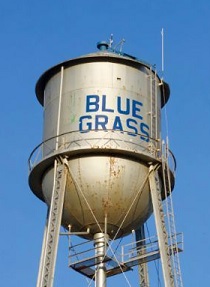 City Logo for Blue_Grass