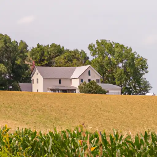 Rural homes in Carroll, Iowa