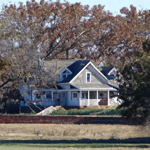 Rural homes in Barber, Kansas