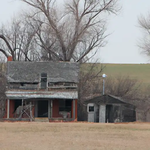 Rural homes in Geary, Kansas