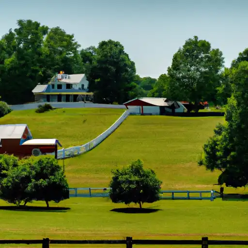Rural homes in Lewis, Kentucky