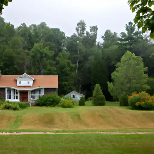 Rural homes in Marquette, Michigan