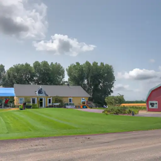 Rural homes in Stearns, Minnesota