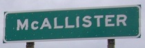City Logo for McAllister