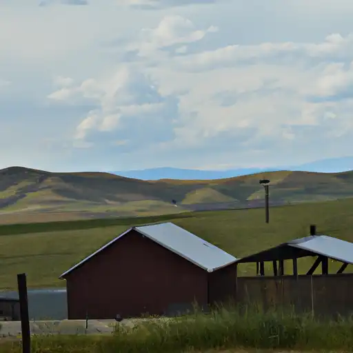 Rural homes in Meagher, Montana
