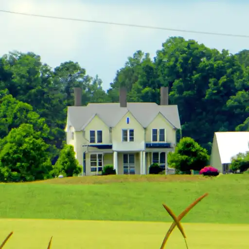 Rural homes in Wilson, North Carolina
