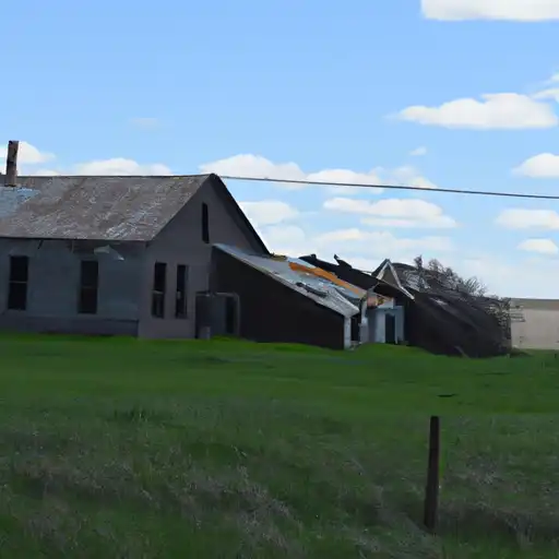 Rural homes in Burleigh, North Dakota