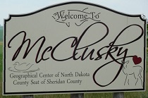 City Logo for McClusky