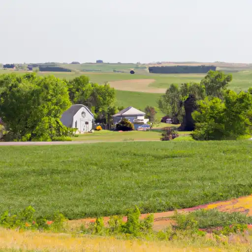 Rural homes in Lincoln, Nebraska