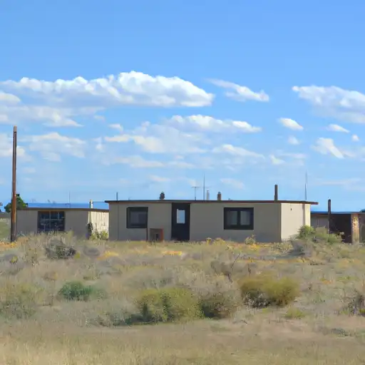 Rural homes in Colfax, New Mexico