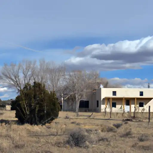 Rural homes in Otero, New Mexico