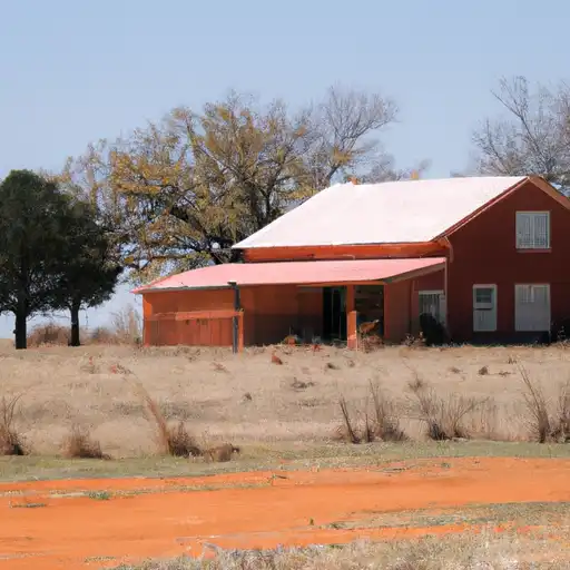 Rural homes in Dewey, Oklahoma