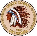 Creek County Seal