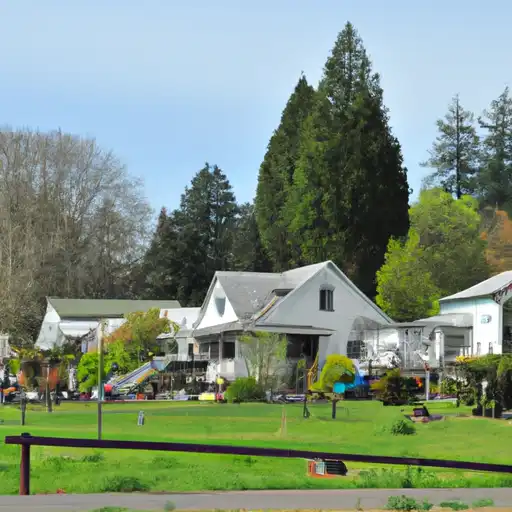 Rural homes in Lake, Oregon