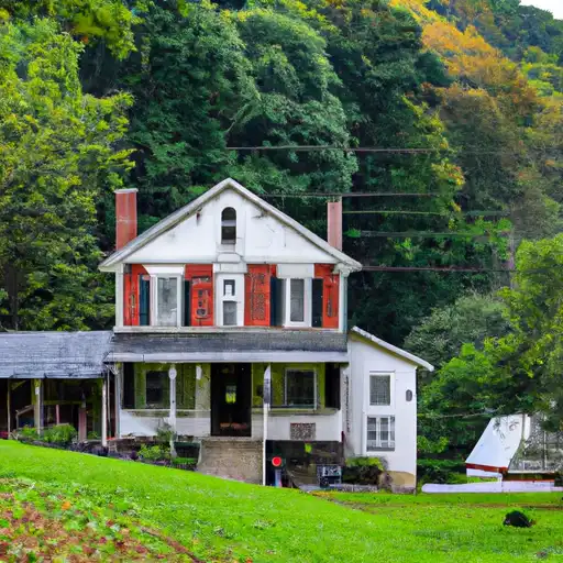 Rural homes in Allegheny, Pennsylvania