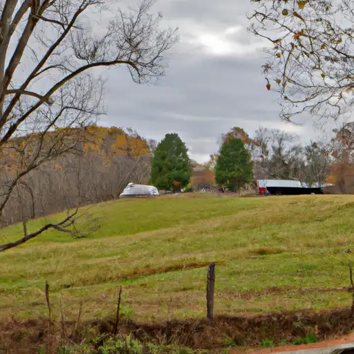 Rural homes in Union, Tennessee
