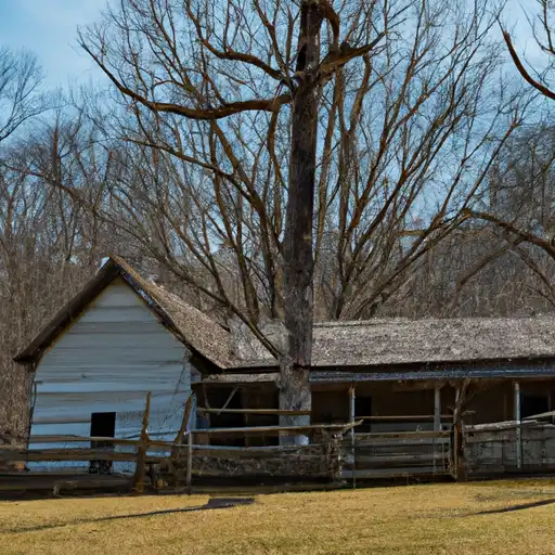 Rural homes in Warren, Tennessee