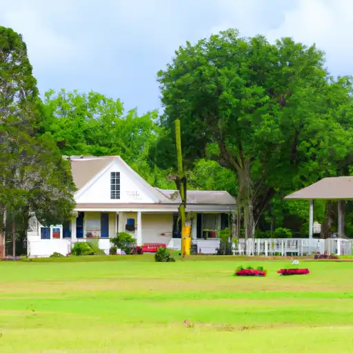 Rural homes in Brazoria, Texas