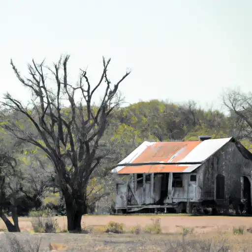 Rural homes in Coke, Texas