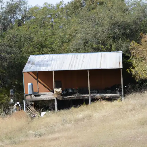 Rural homes in DeWitt, Texas