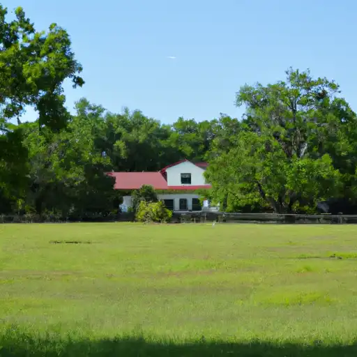 Rural homes in Hall, Texas