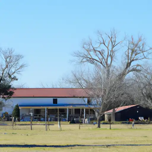 Rural homes in Hardeman, Texas