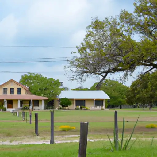Rural homes in Kleberg, Texas