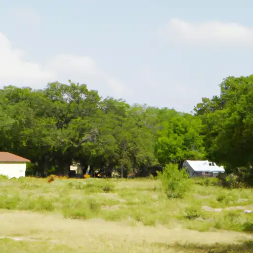 Rural homes in Real, Texas