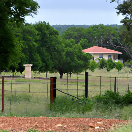 Rural homes in Scurry, Texas