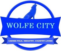City Logo for Wolfe_City