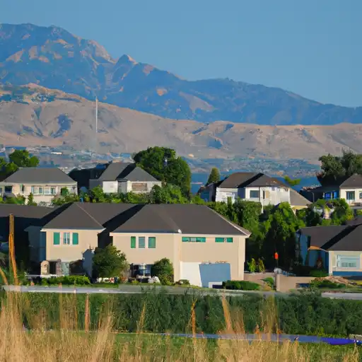 Rural homes in Weber, Utah