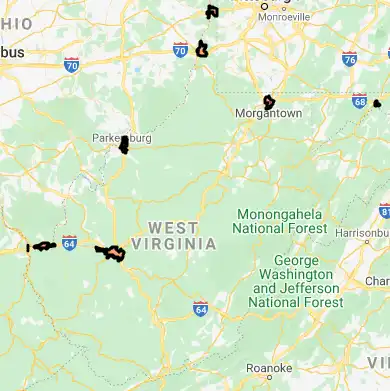 West Virginia USDA loan eligibility boundaries
