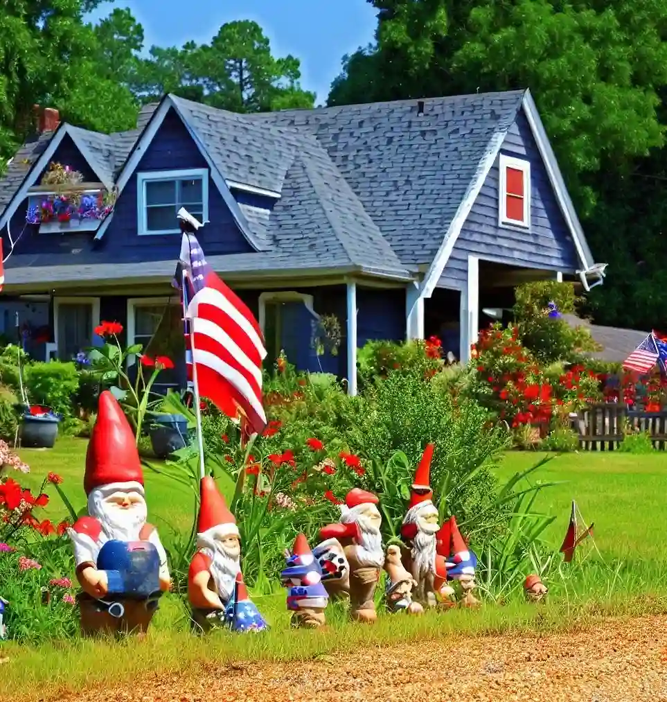 Rural Homes in Arkansas during gnome_july