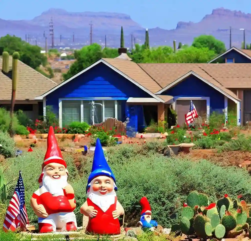Rural Homes in Arizona during gnome_july
