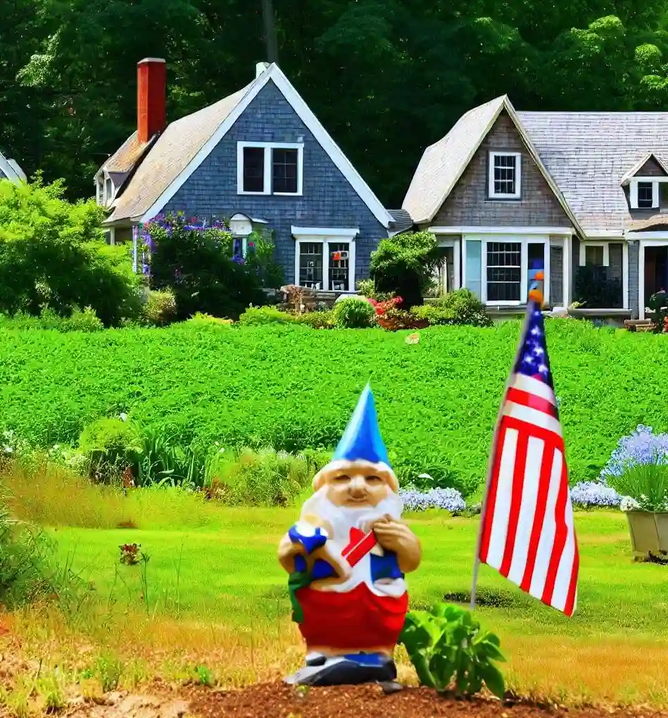 Rural Homes in Connecticut during gnome_july