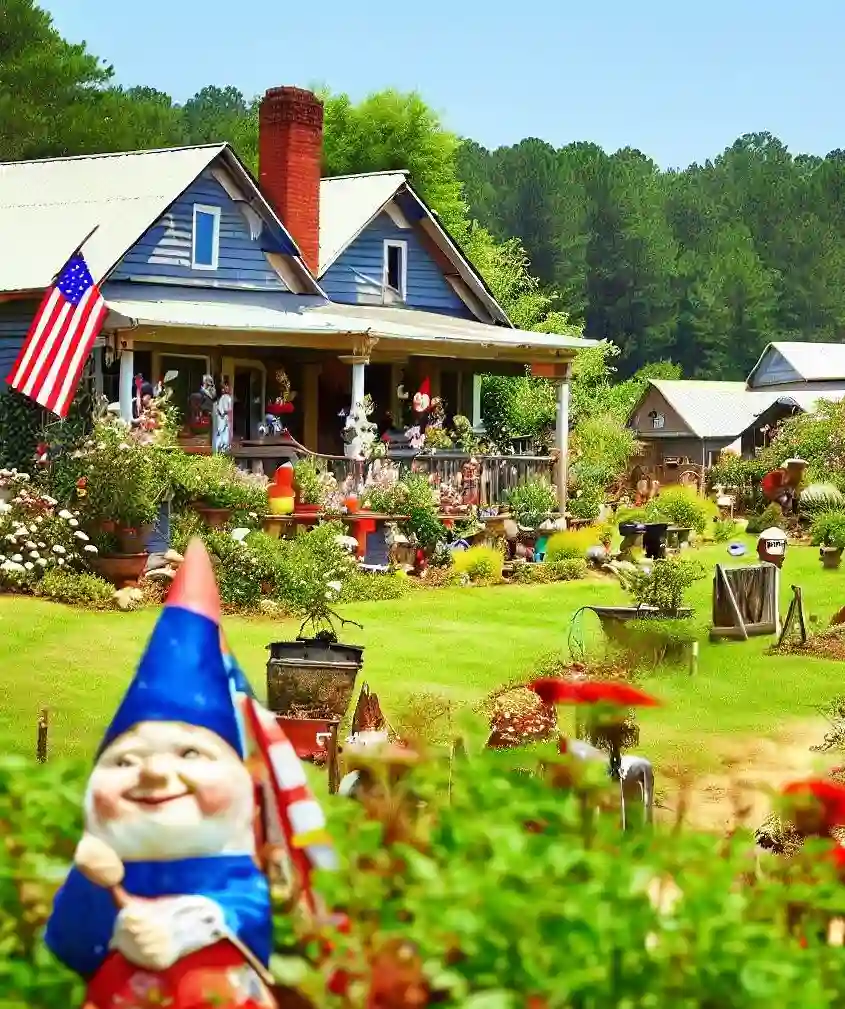 Rural Homes in Georgia during gnome_july