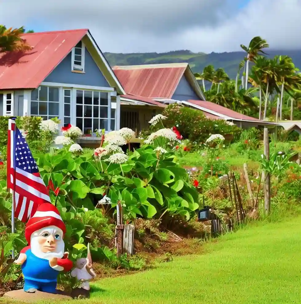 Rural Homes in Hawaii during gnome_july