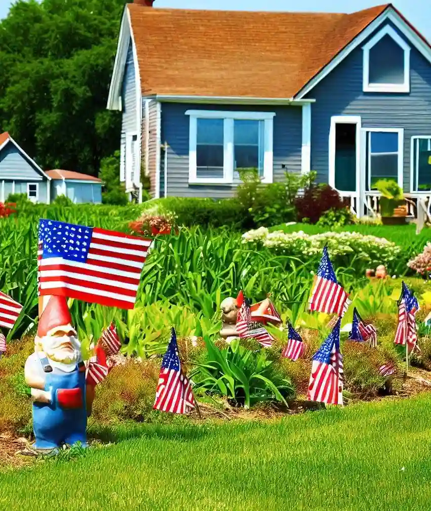 Rural Homes in Iowa during gnome_july