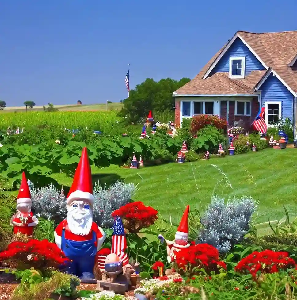 Rural Homes in Kansas during gnome_july